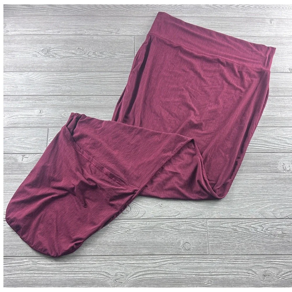 Hug Sleep Sleep Pod Move Adult Swaddle Blanket Burgundy XL Deep Pressure Therapy